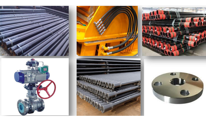 Pipes, Valves & flanges